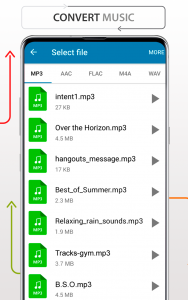 اسکرین شات برنامه Files Converter music docs PDF 6