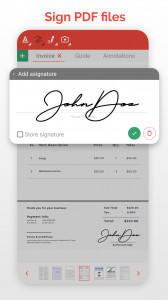 اسکرین شات برنامه PDF Editor- Edit &Sign Docs 3