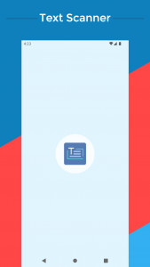 اسکرین شات 1 برنامه OCR Text Scanner : IMG to TEXT