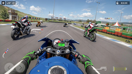 اسکرین شات 2 بازی MRM Bike Racing : Moto Game 3D
