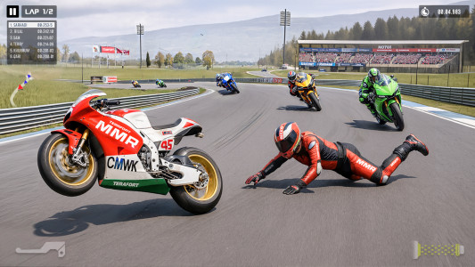 اسکرین شات 4 بازی MRM Bike Racing : Moto Game 3D