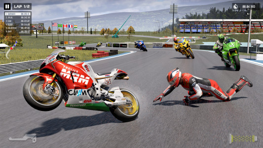 اسکرین شات بازی Moto Max bike Racing Games 3D 3
