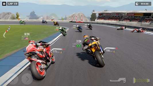 اسکرین شات بازی Moto Max: Bike Racing Games 3D 2