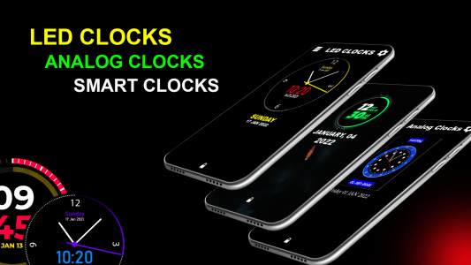 اسکرین شات برنامه Lock Screen Clock Live 4