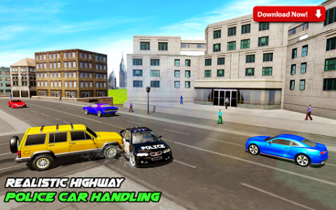 اسکرین شات بازی Highway Police Car Racing & Ambulance Rescue 4