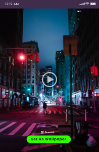 اسکرین شات 2 برنامه Live Video Wallpapers HD