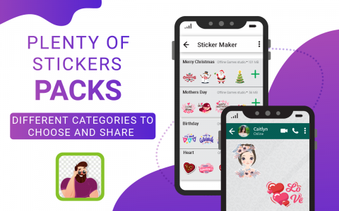 اسکرین شات برنامه Sticker Maker – Create Stickers from Pictures 2
