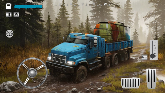 اسکرین شات بازی Offroad Games Truck Simulator 4