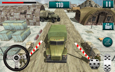 اسکرین شات بازی US Military Truck Driving Simulator: Army Trucker 4