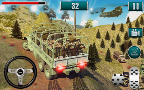 اسکرین شات بازی US Military Truck Driving Simulator: Army Trucker 5