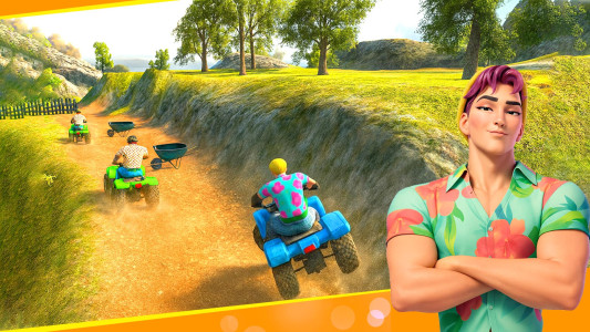 اسکرین شات 4 برنامه Kpop Demon Hunter Atv Bike