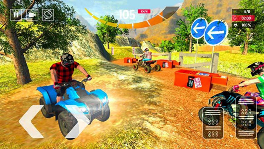 اسکرین شات برنامه Arizona ATV Quad Bike Games 3