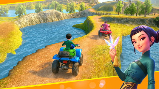 اسکرین شات 1 برنامه Kpop Demon Hunter Atv Bike