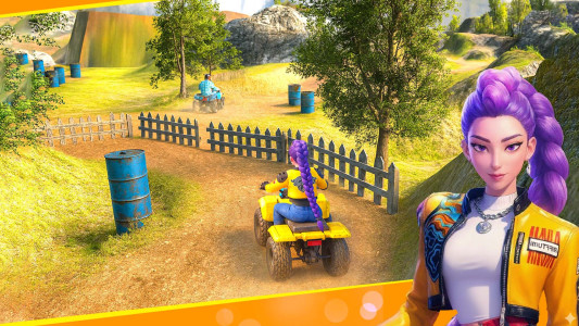 اسکرین شات 5 برنامه Kpop Demon Hunter Atv Bike