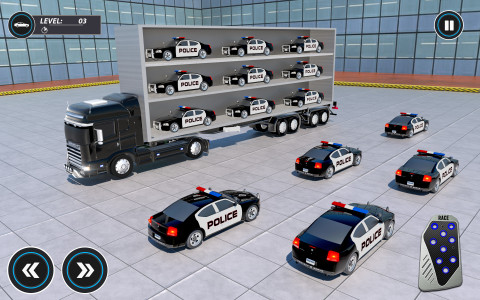 اسکرین شات 6 برنامه Real Car Transport Truck Games