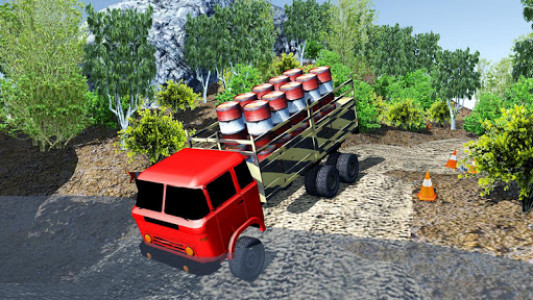 اسکرین شات بازی Offroad Cargo Truck Driver Simulator 4