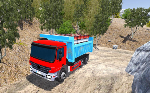 اسکرین شات بازی Offroad Cargo Truck Driver 3