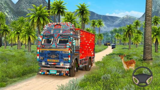 اسکرین شات بازی Cargo Truck Simulator Offroad 3