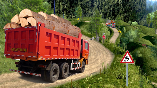 اسکرین شات بازی Cargo Truck Simulator Offroad 4