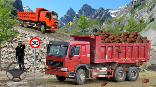 اسکرین شات 2 بازی Cargo Truck Simulator Offroad