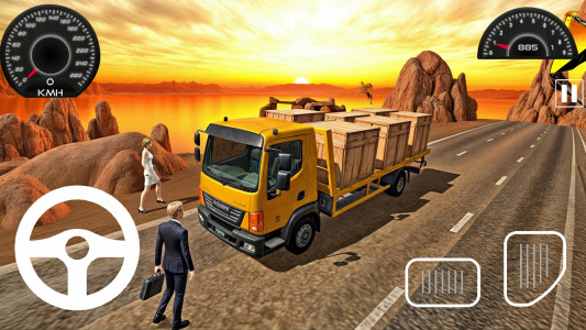 اسکرین شات 3 برنامه Offroad Games: Truck Simulator