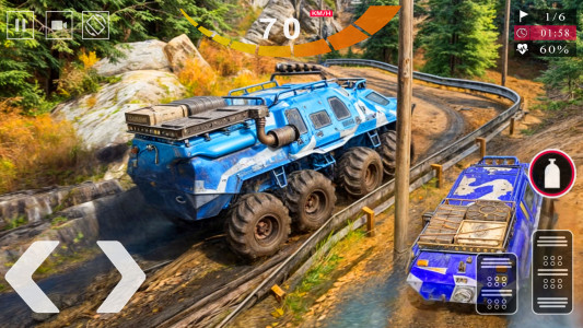 اسکرین شات 6 برنامه Offroad Games: Truck Simulator
