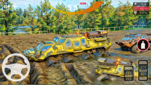 اسکرین شات 5 برنامه Offroad Games: Truck Simulator