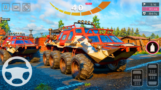 اسکرین شات 1 برنامه Offroad Games: Truck Simulator