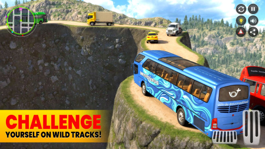 اسکرین شات 1 برنامه Bus Simulator - Offroad Bus