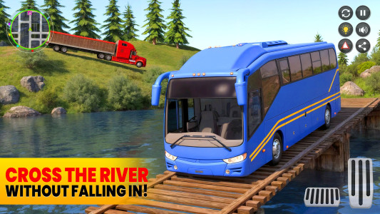 اسکرین شات 4 برنامه Bus Simulator - Offroad Bus