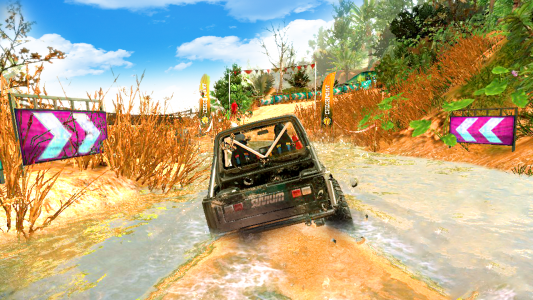 اسکرین شات بازی 4X4 Offroad SUV Driving Games 4