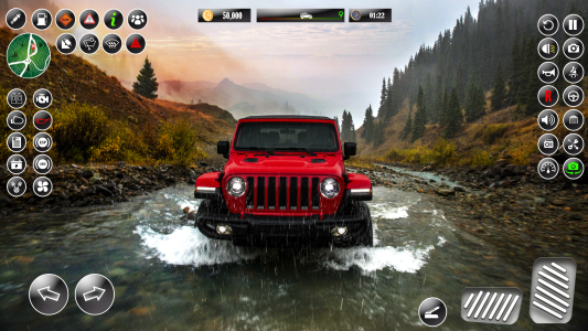 اسکرین شات 3 بازی Offroad Driving 4x4 Jeep Game