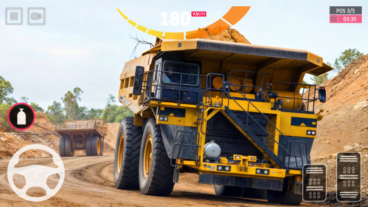 اسکرین شات 2 برنامه Dump Truck - Heavy Loader Game