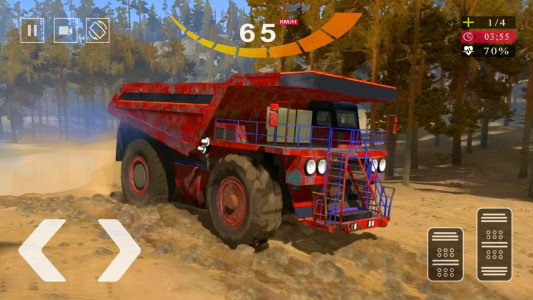 اسکرین شات 1 برنامه Dump Truck - Heavy Loader Game
