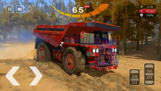 اسکرین شات برنامه Dump Truck - Heavy Loader Game 1