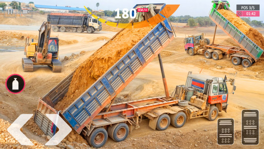 اسکرین شات 5 برنامه Dump Truck - Heavy Loader Game