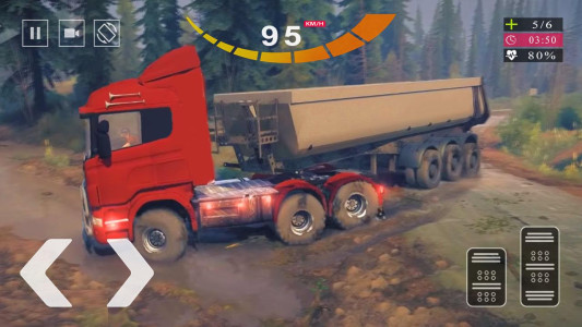 اسکرین شات 4 برنامه Dump Truck - Heavy Loader Game