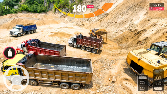 اسکرین شات 8 برنامه Dump Truck - Heavy Loader Game