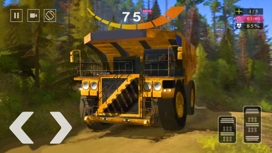 اسکرین شات 2 برنامه Dump Truck - Heavy Loader Game