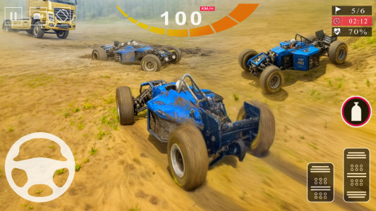 اسکرین شات 2 برنامه Formula Car Driving: Car Games