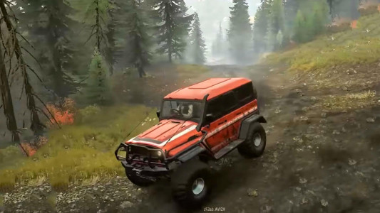 اسکرین شات بازی Offroad Jeep Simulator 4x4 6