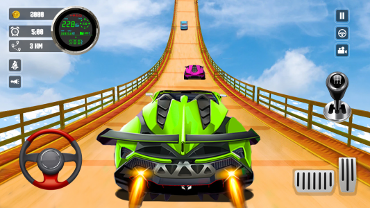 اسکرین شات بازی GT Cars Impossible Stunt Races 1