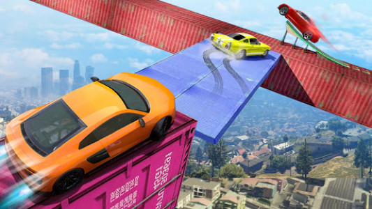 اسکرین شات بازی Impossible Car Driving 3D: Free Stunt Game 2