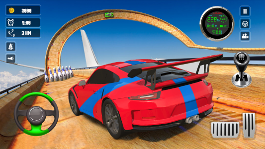 اسکرین شات بازی GT Cars Impossible Stunt Races 4