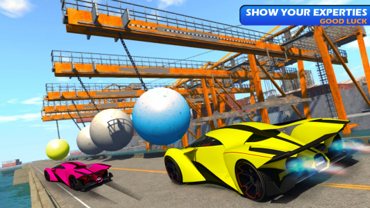 اسکرین شات بازی GT Cars Impossible Stunt Races 2