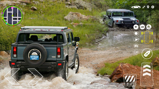اسکرین شات 3 بازی Jeep Simulator Game Hummer Car