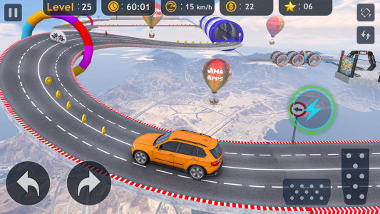اسکرین شات برنامه Car Stunt Games: Car Games 2