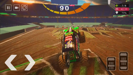 اسکرین شات 1 برنامه Monster Truck Steel Titans Dri