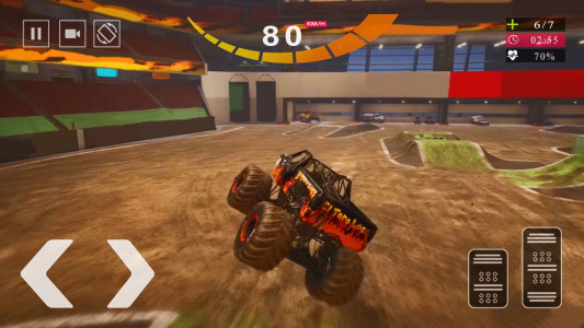 اسکرین شات برنامه Monster Truck Steel Titans Dri 2