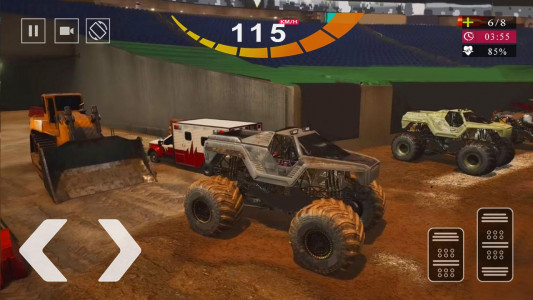 اسکرین شات برنامه Monster Truck Steel Titans Dri 4